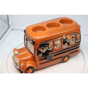 Yankee Candle - Boney Bunch Ghoul Bus Triple Tealight Holder 2014